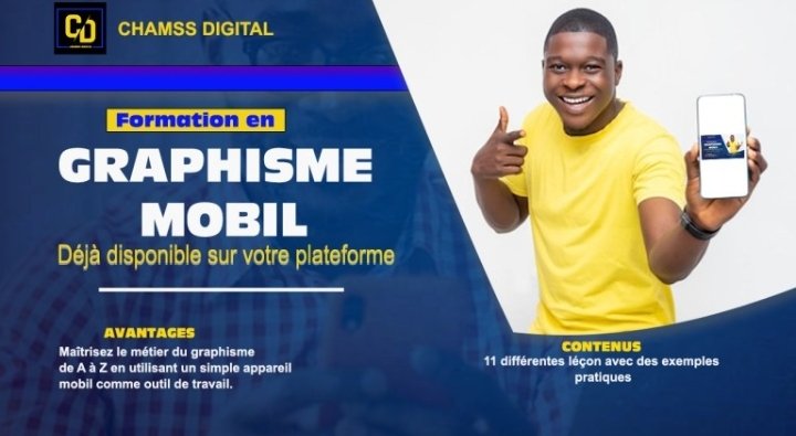 GRAPHISME MOBIL : Faites des réalisations comme un Pro avec votre téléphone